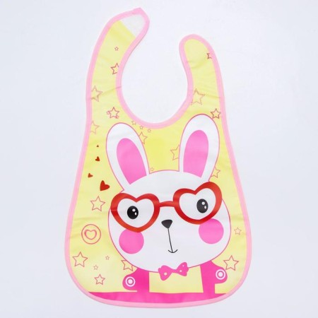 Biboy with the pocket "animals", waterproof, on Velcro, Mix color-3