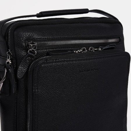 Male bag, guran tomp, black color-2
