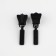 Automatic lock for lightning "Tractor", No. 8, 10 pcs, black color