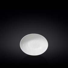 Салатник овальный Wilmax England WhiteStone, размер 13x10x6 см