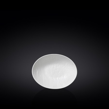 Ovalnaya salad Wilmax England Whitestone, size 13x10x6 cm