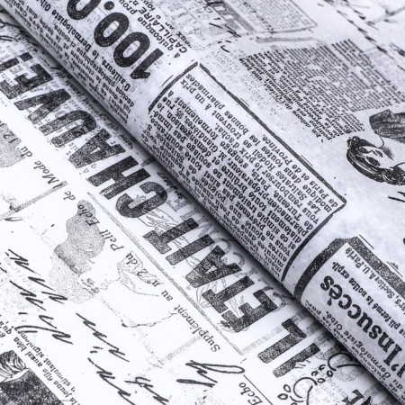 Parafined fat -resistant "Staraya newspaper", 0.38x10 m-1