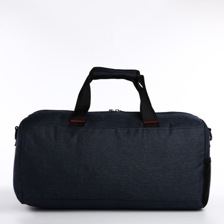 Sports bag with lightning, long belt, blue color-1