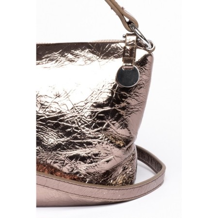 Bag Cross-Body Women's, genuine leather, ludor bronze, 22x8x16 cm-2
