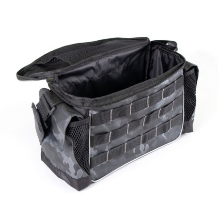 Fishing bag Yaman Base Lure Bag L, 36x22x15 cm, color gray camouflage, without boxes-4