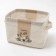 Textile basket "Flowers", 20.5x16 x14.5 cm