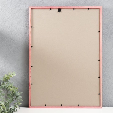 Photo frame pine С14 No. 1 Cherx 35x50 cm (plastic screen)-2