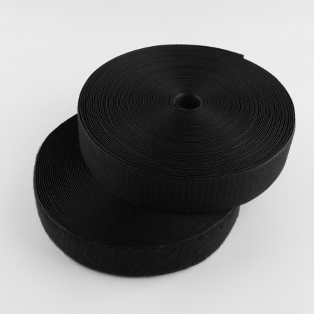 Velcro, 50 mm × 25 ± 1 m, black color-1