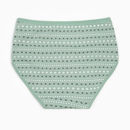 Panties female color green, size 52-54-2