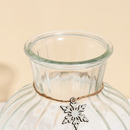Vase "Snowflake" 19.5 x 15.6 cm-3