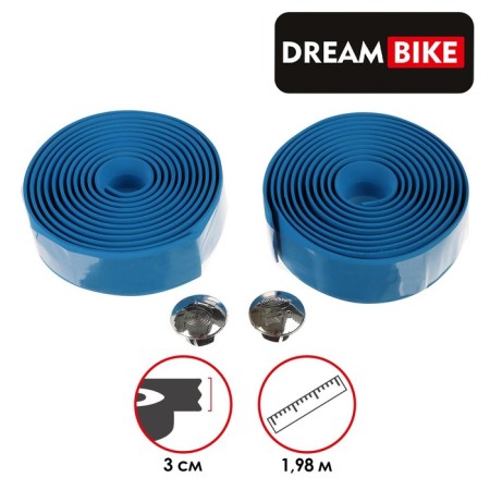 Dream Bike rudder winding, blue color
