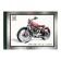 Album for drawing A4, 30 sheets, block 120 g/m², glue, Erich Krause "Motorcycle Story", 100% whiteness, solid substrate