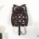 Hook decorative cast iron "point owl" 14x3x8 cm