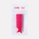 Bigudi for a bang, with a clamp, d = 3.5 cm, 11 cm, pink color