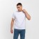 Men's T-shirt Minaku Regular Fit: White color, rr 50