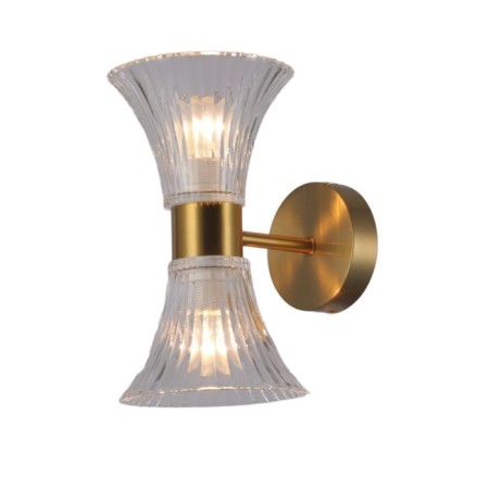 Bra Gerhort G11057/2WCOP CL, 2x60W, E14, 27x14x19 cm, bronze color