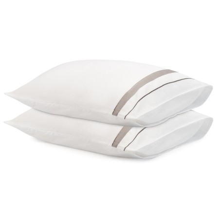 Essential pillowcase set, size 50x70 cm, 2 pcs, white color