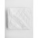 Substerennoper Stygannaya, size 140x200 cm, with elastic bands in the corners, white color