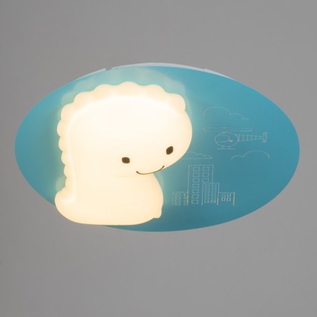 Luer with PDD "Dinosaurus" 1xLED 96W 3000-6000k Blue 46x46x13 cm Bayerlux-2