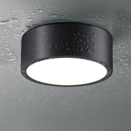 The lamp is built -in moisture -proof Novotech. May, 10W, LED, 58x93x93 mm, black color