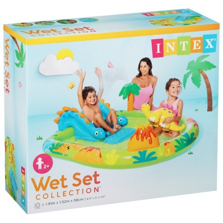 Game Center "Dinosaurs", 191 x 152 x 58, from 2 years old, 57166np intex-3