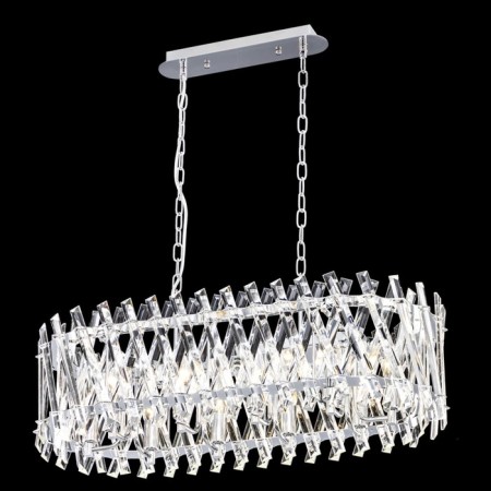 Suspended Citilux “Ingvar” CL334301, 81x36x45 cm, 10x60W, E14, gray color-1