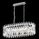 Suspended Citilux “Ingvar” CL334301, 81x36x45 cm, 10x60W, E14, gray color