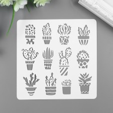 Plastic stencil 