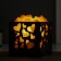 Salt lamp with Dimmer "Basket. Hearts" 1.8 kg, 15W, 15x12x12 cm