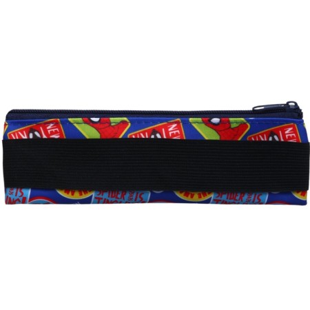 Penal soft, 1 compartment, 55x200 mm, with an elastic band, spider-person-5