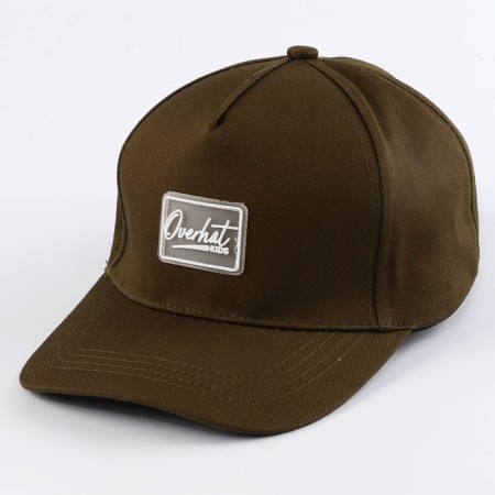 Baby cap for boy Overhat, brown color, rr 52-54, 5-7 years old-3