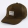 Baby cap for boy Overhat, brown color, rr 52-54, 5-7 years old