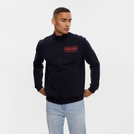 President lightning sweatshirt, size XXL, black color-1