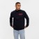 President lightning sweatshirt, size XXL, black color