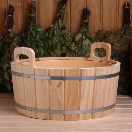 Gang made of linden, 20 l, plastic insert-1