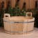 Gang made of linden, 20 l, plastic insert