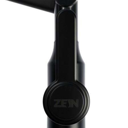 Kitchen mixer Zein Z3705, adjustable spout 25 cm high, aerator 2 modes, black-8