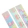 Labels laass with adhesive edge for A5, Devente format. Unicorn, 12 x 290 mm for books A5, 3 wide bilateral ribbons