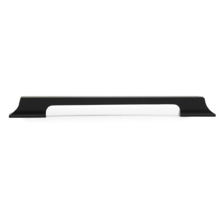 Cappio bracket handle, aluminum, m/o 224 mm, black color with gray insert-2