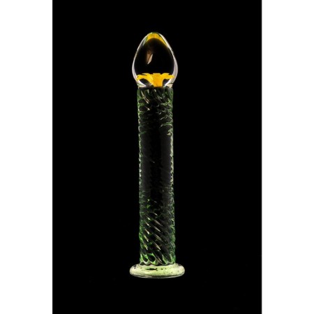 Unrealistic phallimitator Sexus Glass, glass, transparent, 16.5 cm-5