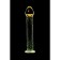 Unrealistic phallimitator Sexus Glass, glass, transparent, 16.5 cm