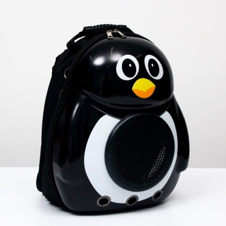 Backpack for carrying animals "Penguin", with a viewing window, 32 x 25 x 42 cm-7