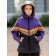 Boy jacket, height 146 cm, eggplant color