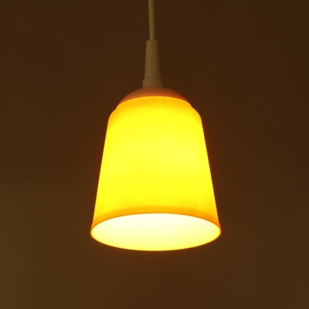 Lamp Bayerlux "Cylinder" E27 15W yellow 11x11x12-62 cm-2