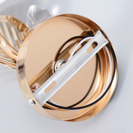 Bra "Laura" E14 15W gold 14x25 cm-8