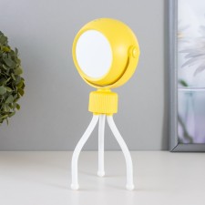 Octopus table lamp LED 2W USB AKB yellow 6x6x20.5 cm Risalux