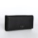 Women's wallet on a magnet, black color