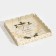 Box for confectionery with PVC lid "elegant", 21 x 21 x 3 cm, new year