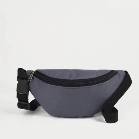 Lightning waist bag, gray color