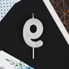 Свеча для торта, цифра «9», с шарами, 5,5 х 8 см.